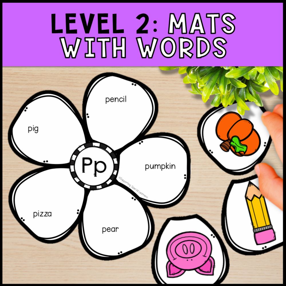 Alphabet Sorting Mats: Beginning Letter Sounds - Special Education