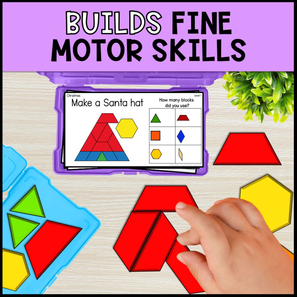 Christmas Centers Bundle - Fine Motor Activities & Worksheets