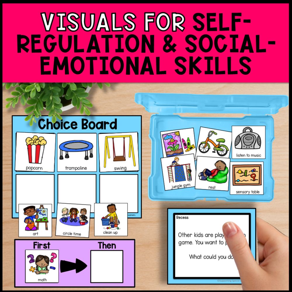 Classroom Behavior Management Visuals: Special Education and Primary
