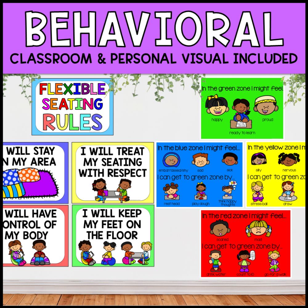 Classroom Visuals: Classroom Jobs, Schedules, Behavior Supports & More