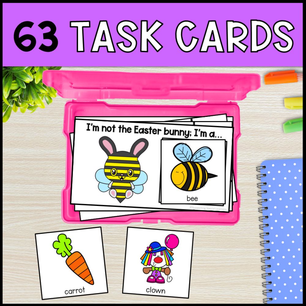 disguise it holiday bundle - adapted books 63 task cards and more