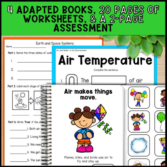 Water Cycle Grade 2 Adapted Science Special Education