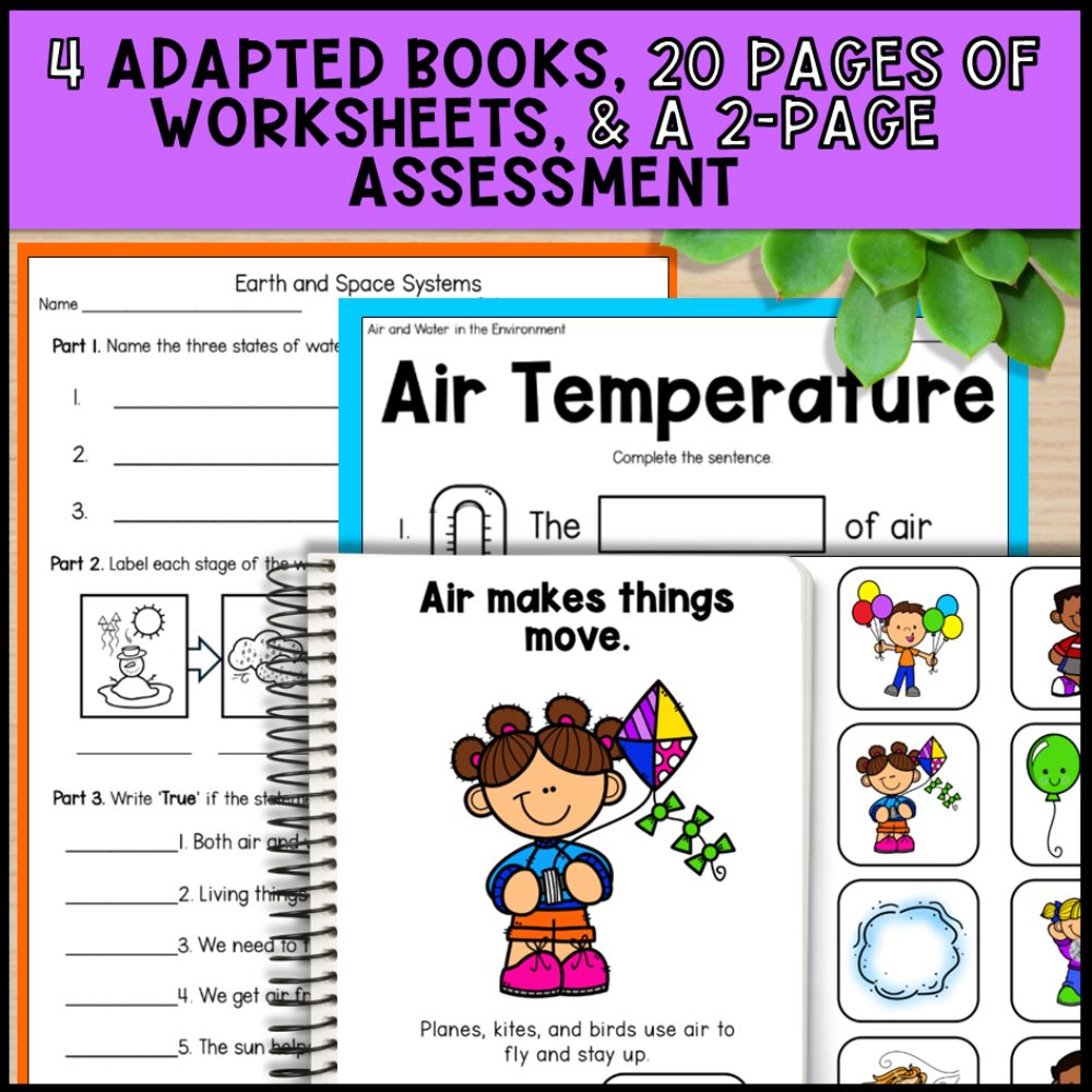 Earth and Space Systems Grade 2 Adapted Science Special Education