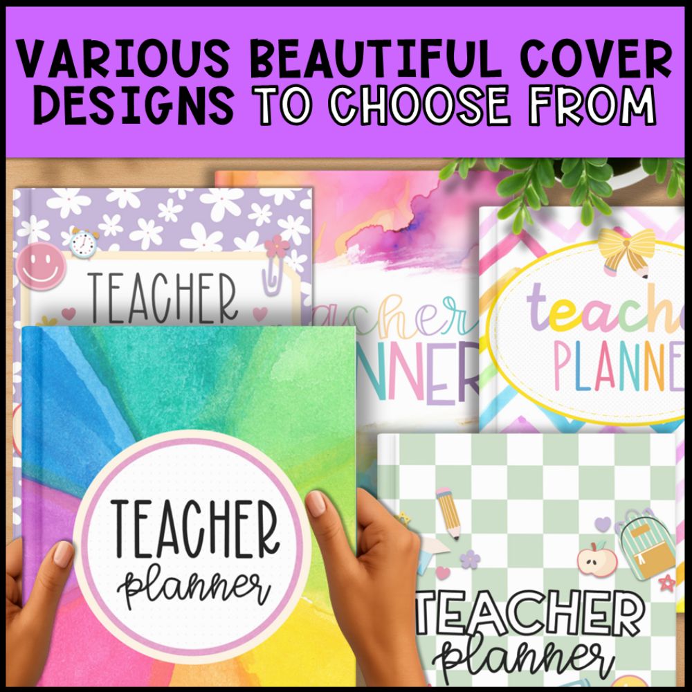 Editable Special Education Teacher Planner - Daily & Weekly
