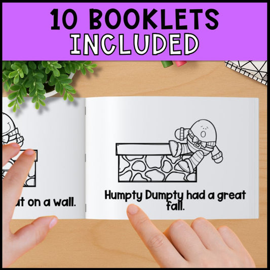 Emergent Readers 10 Nursery Rhymes for Beginning Readers