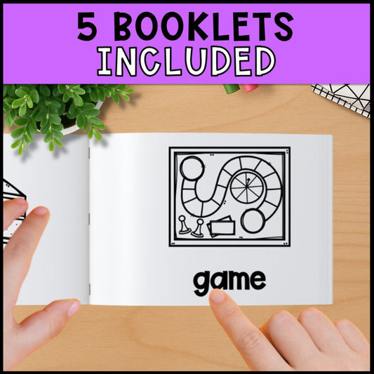 Emergent Readers 5 Long Vowel Readers (Single Word)