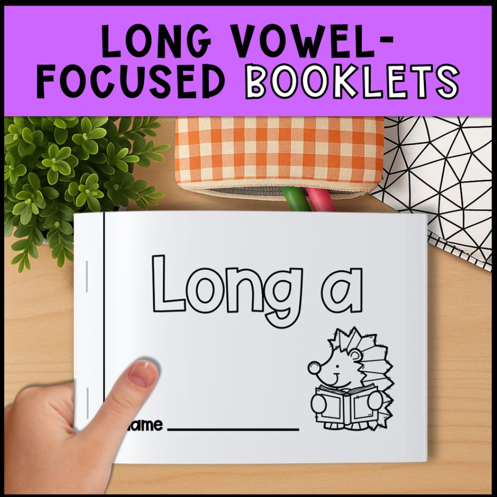 Emergent Readers 5 Long Vowel Readers (Single Word)