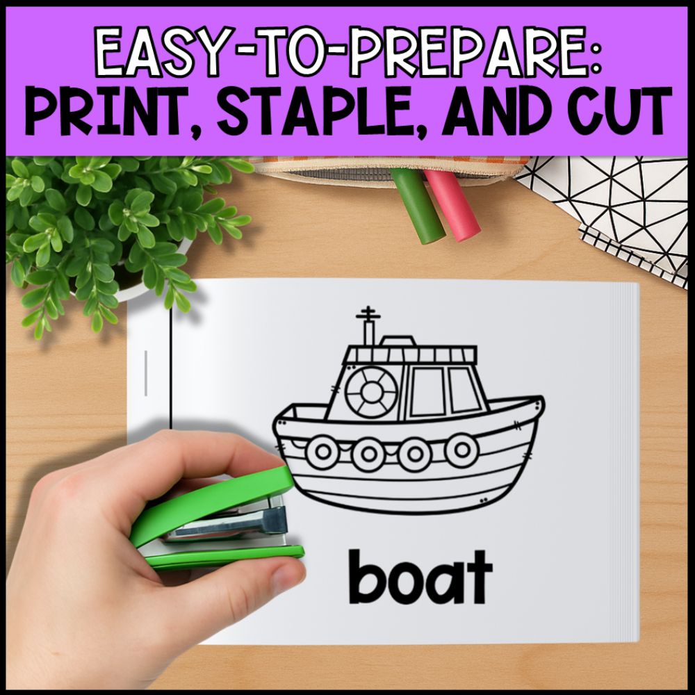 Emergent Readers 5 Long Vowel Readers (Single Word)