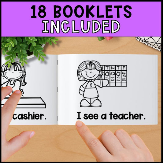 Emergent Readers 18 I see Booklets for Beginning Readers