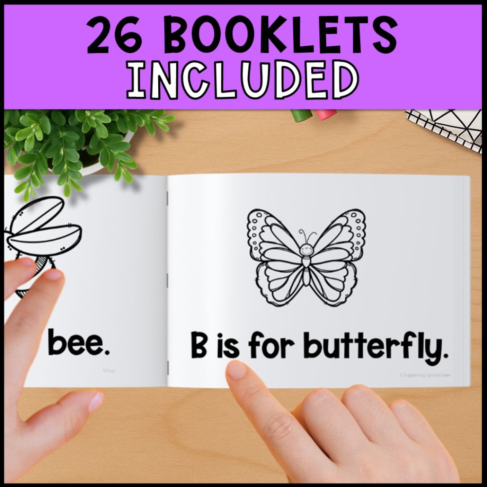 Emergent Readers 26 Alphabet Booklets for Beginning Readers