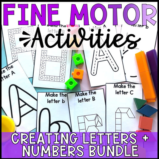 fine motor activity mats bundle cover