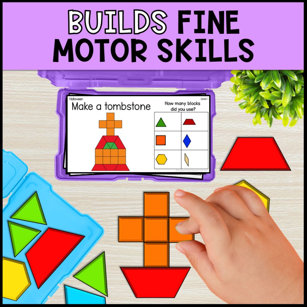 Halloween Centers Bundle - Fine Motor Activities & Worksheets