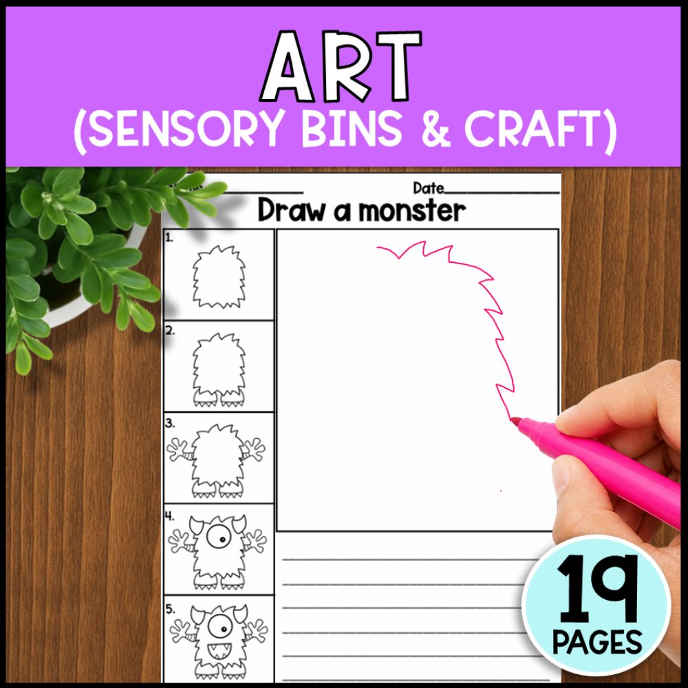 Halloween Math, Literacy & Art Activities: Special Education