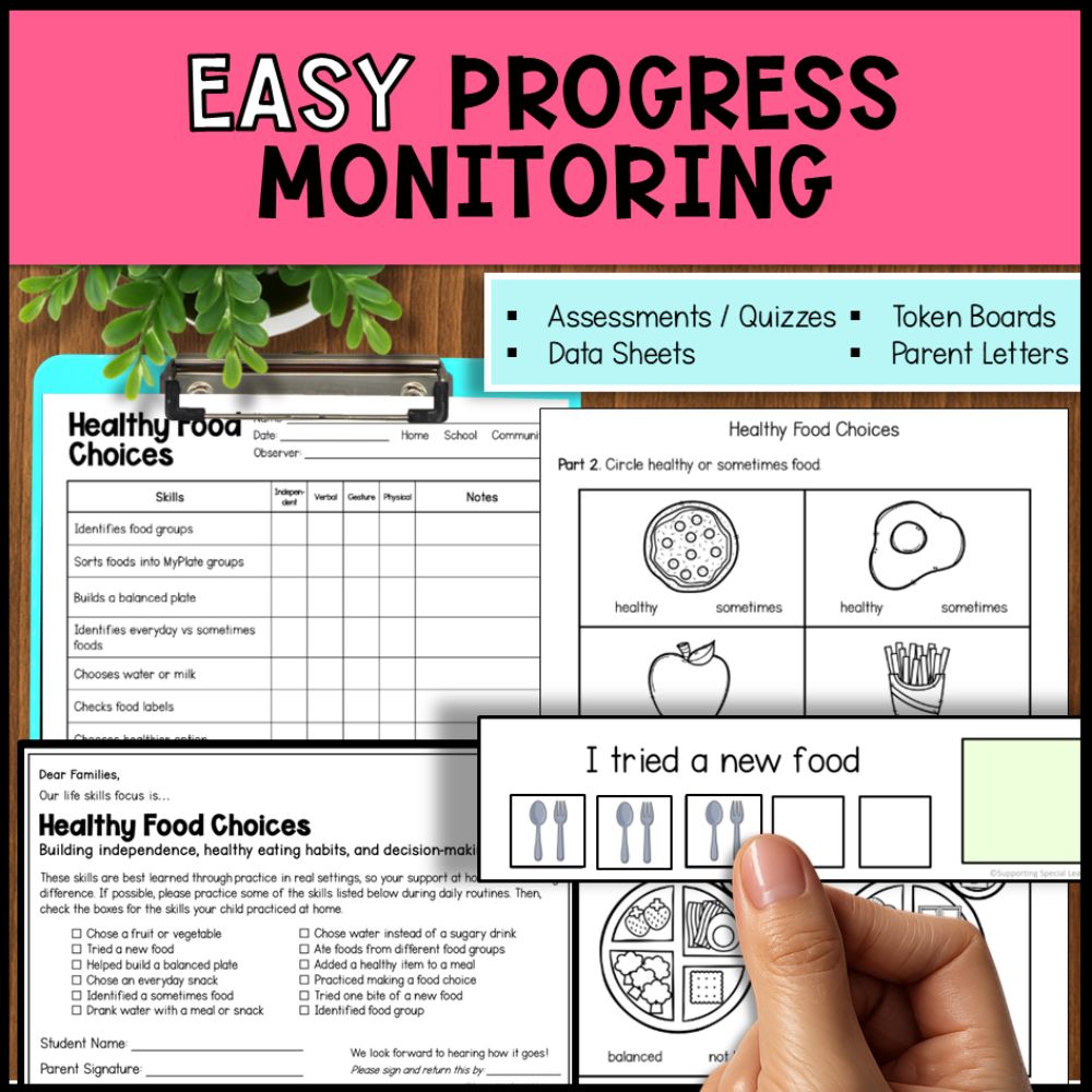 Life Skills Nutrition and Mealtime Skills - Special Education