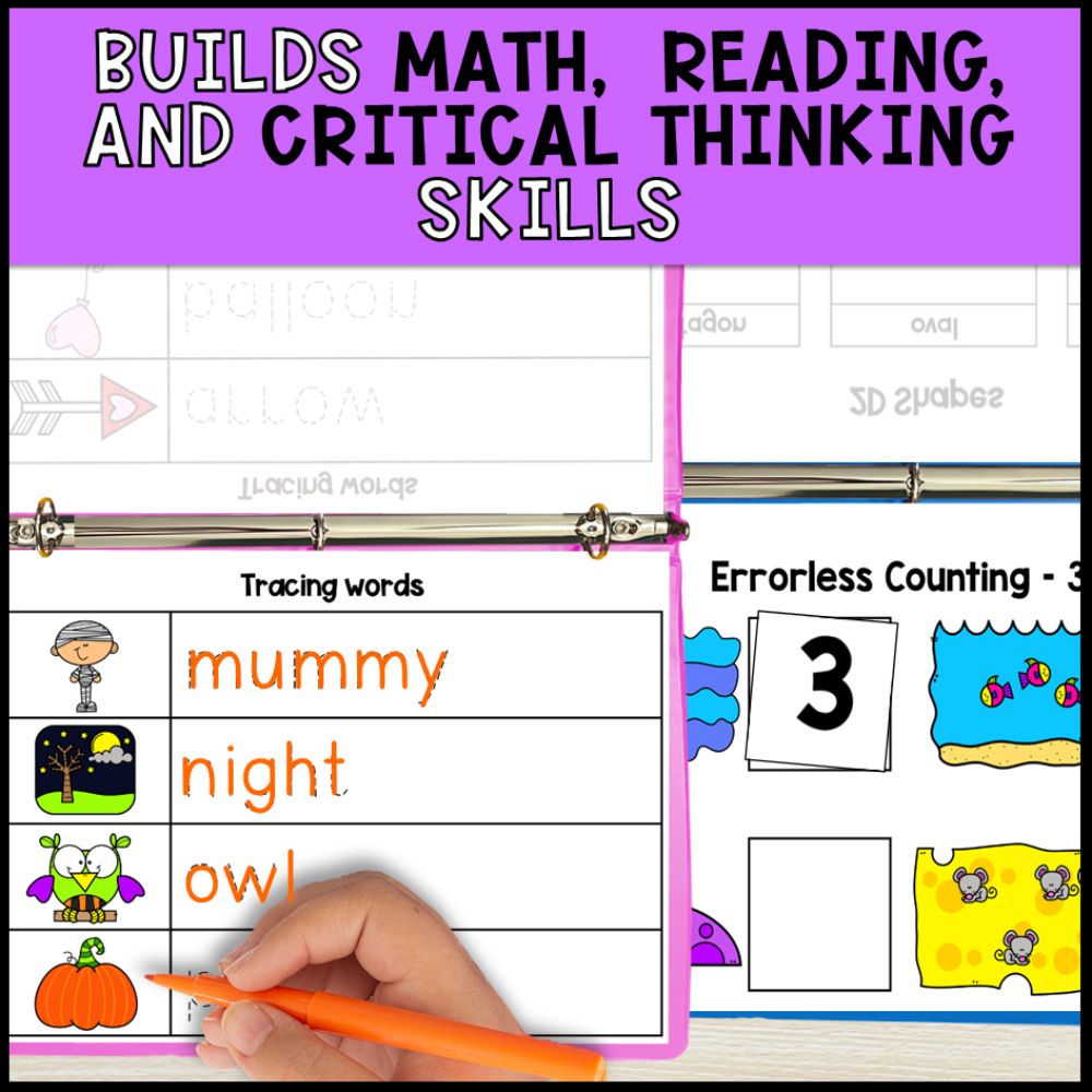 Morning Work Binders for Math & Literacy Mega Bundle - Special Education