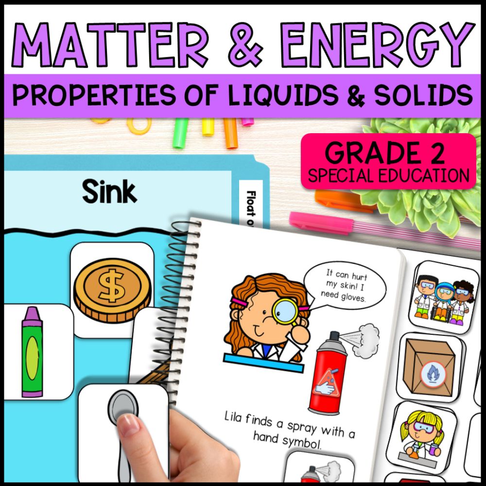 Matter and Energy Grade 2 Adapted Science Special Education