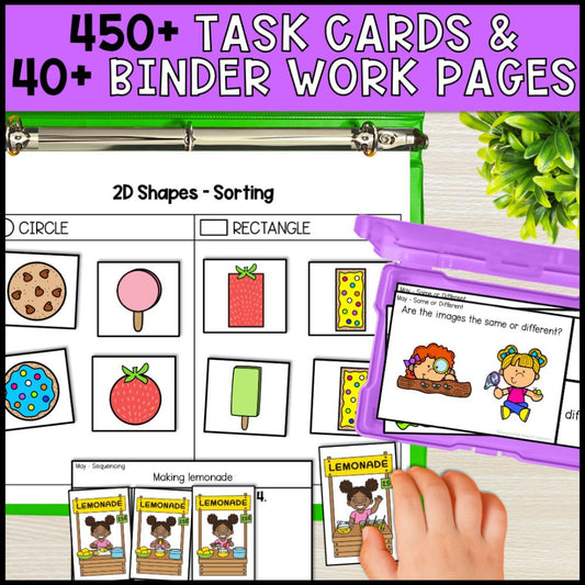 May Basic Concepts Worksheets for Special Education: ELA and Math