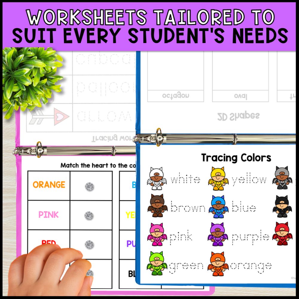 Morning Work Binders for Math & Literacy Mega Bundle - Special Education