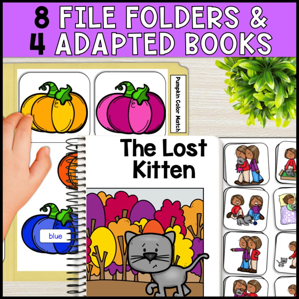 November Special Education Basic Concepts: ELA & Math Worksheets
