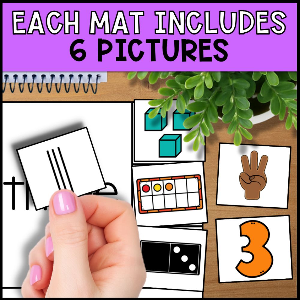 Numbers 1 to 10 Sorting Activities - Sorting Mats