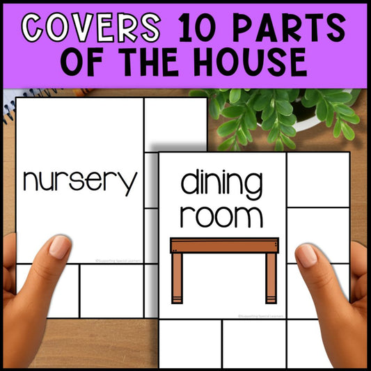 Parts of a House Sorting Activities - Sorting Mats