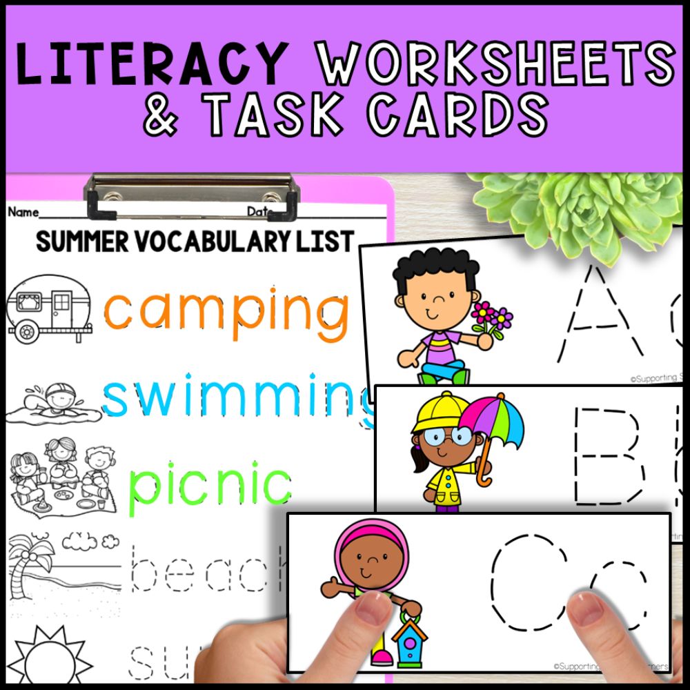 Seasonal Math and Literacy Centers - Primary & Special Education