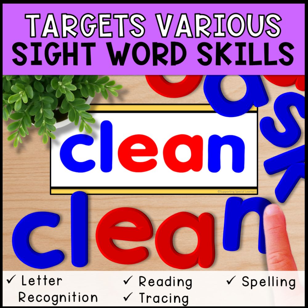 Sight Word Activities - 900 Task Cards