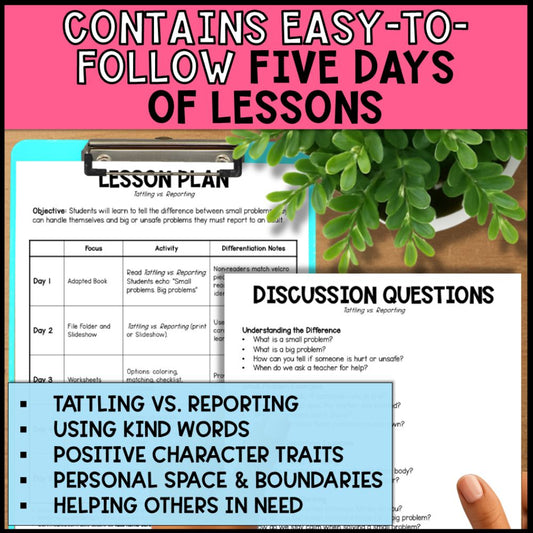 Social Skills Curriculum - Social Skills & Conflict Resolution