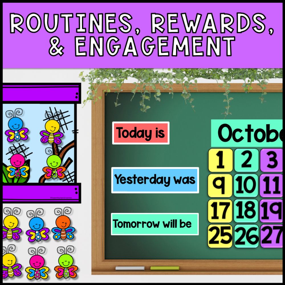 Special Education Classroom Setup, Decor & Management Bundle