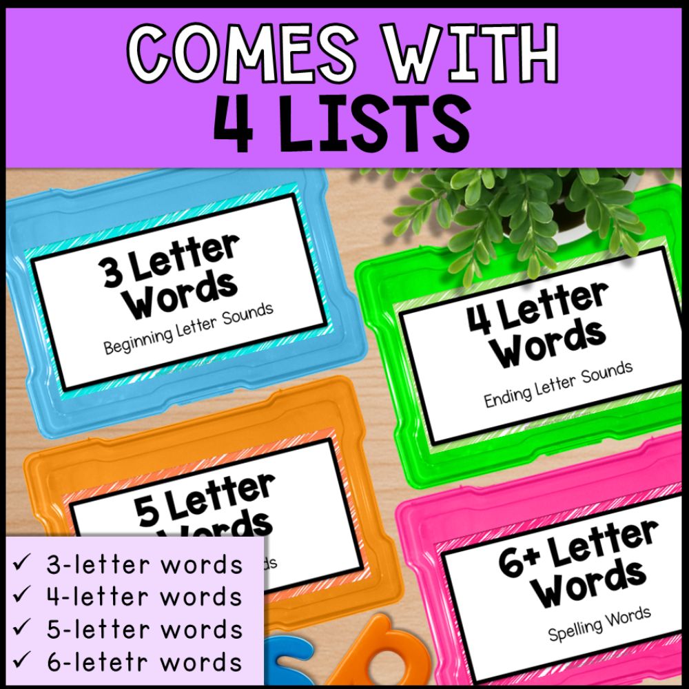 Spelling Activities - 300 Task Cards for Special Education
