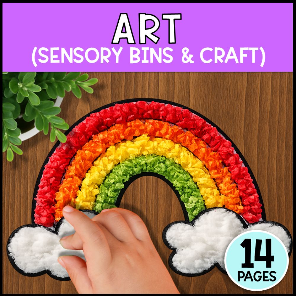 St. Patrick's Math, Literacy & Art Activities - Special Education