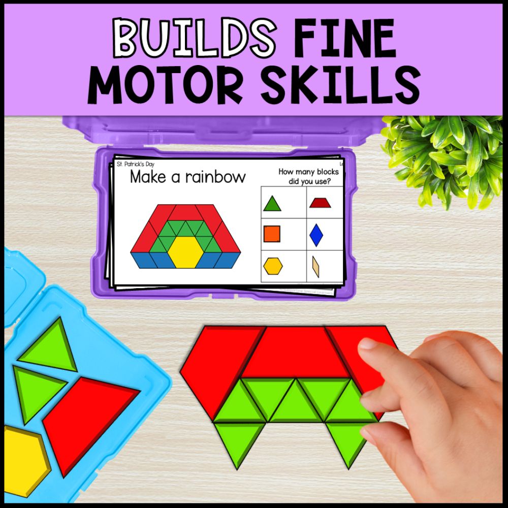 St Patrick's Day Centers Bundle - Fine Motor Activities & Worksheets