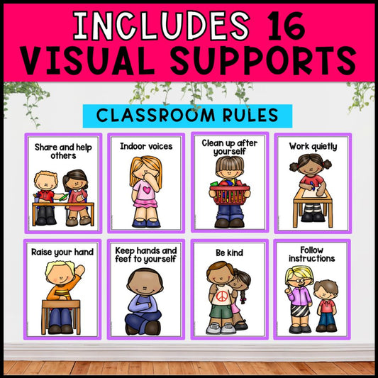 Visuals and Behavior Supports: Self Regulation - Special Education