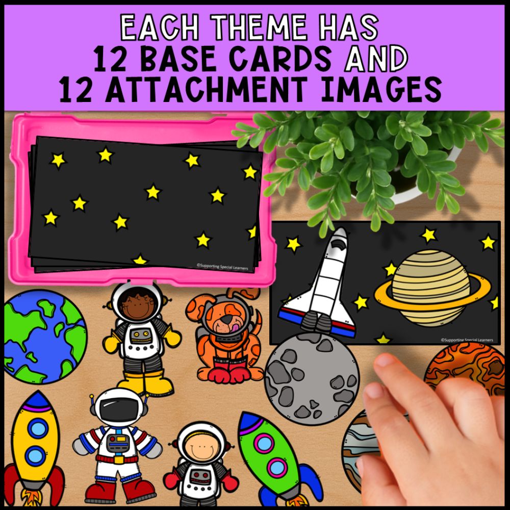 13 Themes Errorless Learning Task Boxes - Special Education