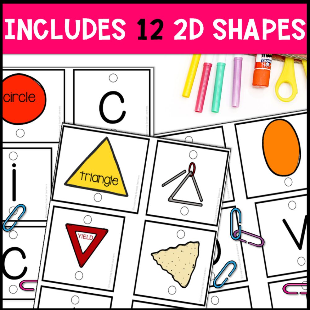 2d shapes linking chains 12 2d shapes