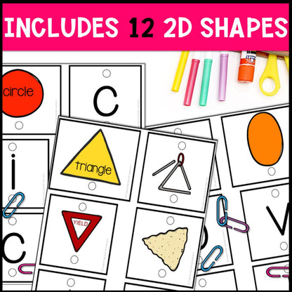 2d shapes linking chains 12 2d shapes