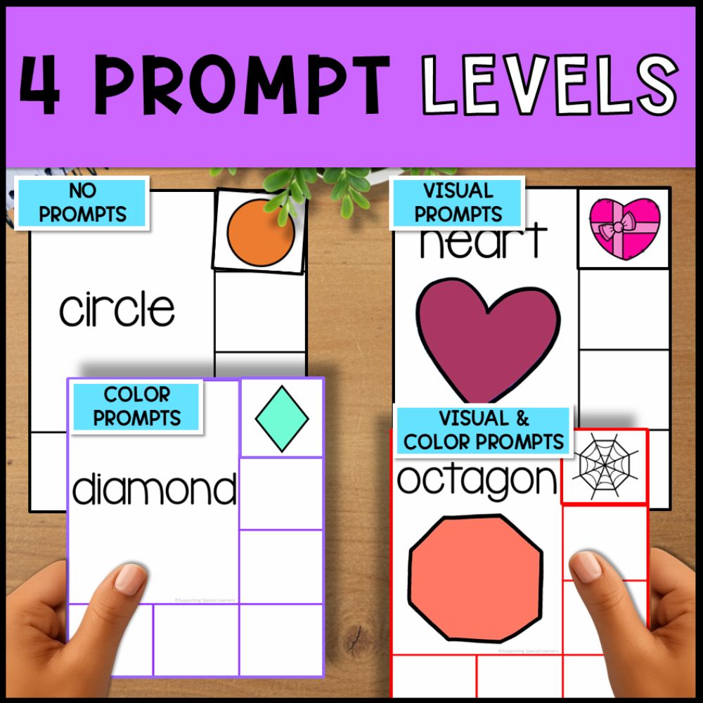 2D Shapes Sorting Activities - Sorting Mats