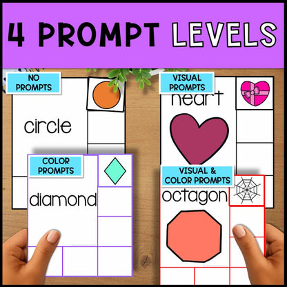 2D Shapes Sorting Activities - Sorting Mats