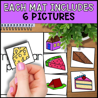 3D Shapes Sorting Activities - Sorting Mats