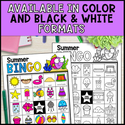 4 Seasons Bingo Bundle No Prep - Special Education
