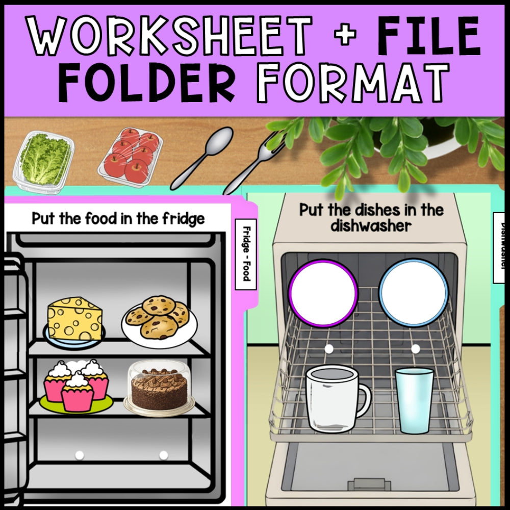 Academic & Life Skills Errorless Worksheets Bundle