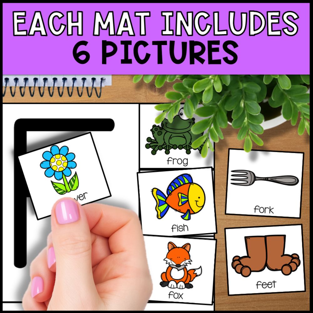 Alphabet Sorting Activities - Sorting Mats