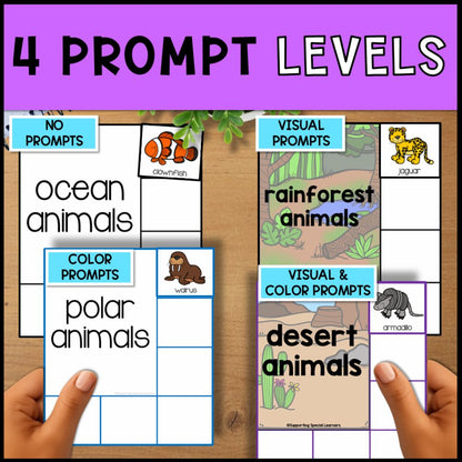 Animal Habitats Sorting Activities - Sorting Mats