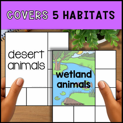 Animal Habitats Sorting Activities - Sorting Mats
