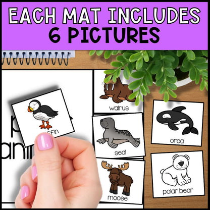 Animal Habitats Sorting Activities - Sorting Mats