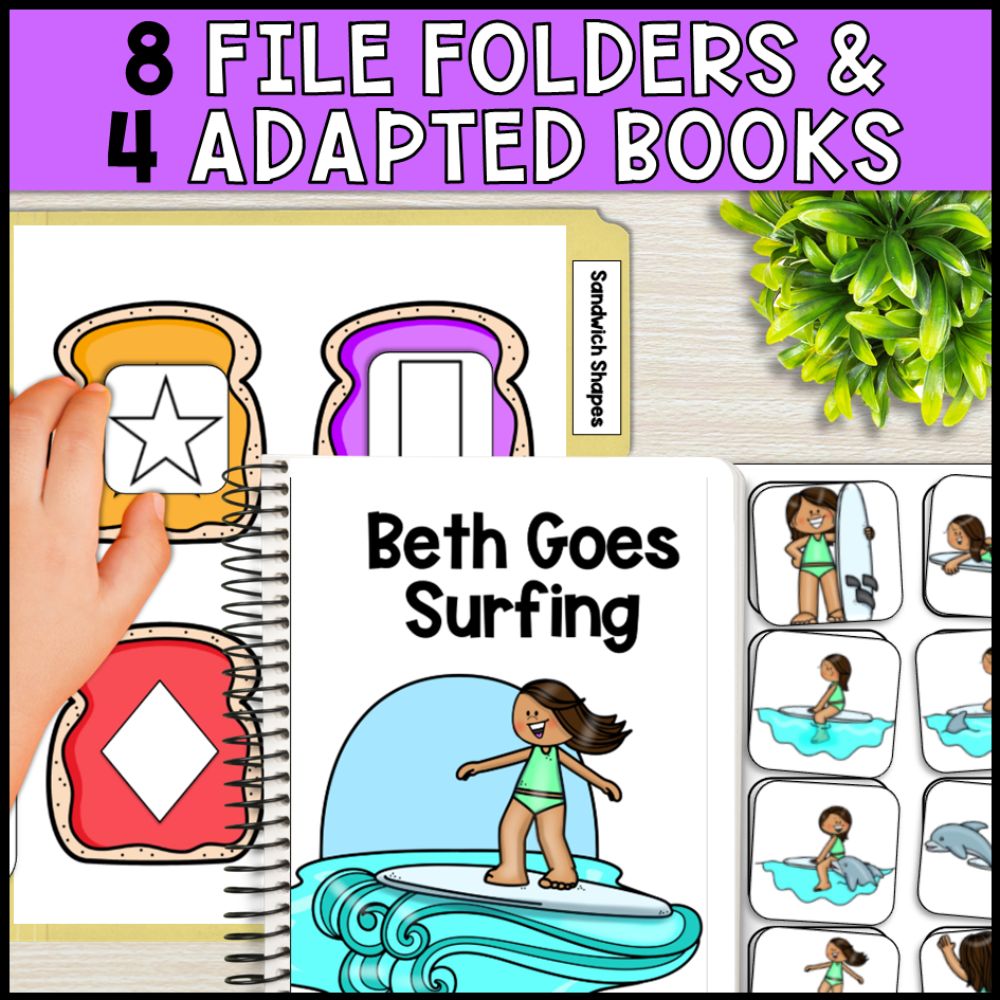 August Basic Concepts Worksheets for Special Education: ELA and Math