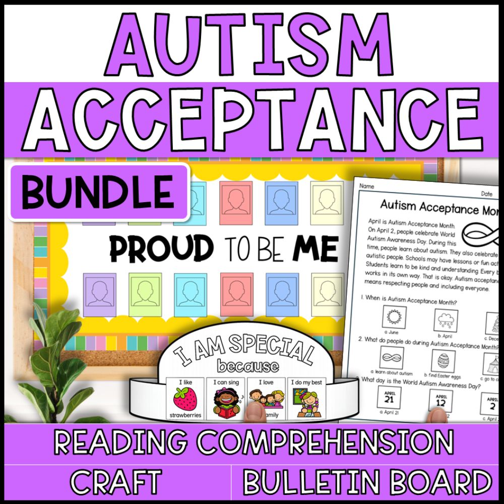 Autism Awareness Month Activities: Reading, Crafts & Bulletin Boards