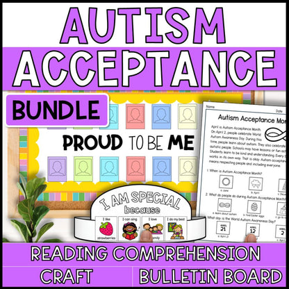 Autism Awareness Month Activities: Reading, Crafts & Bulletin Boards