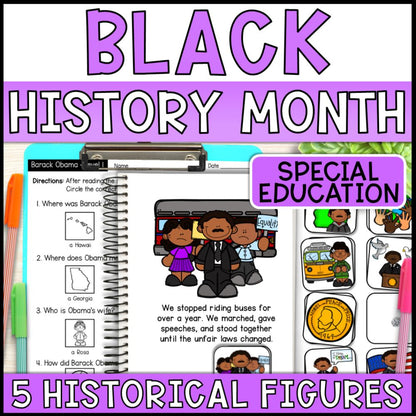 black history month activities books worksheets and posters cover