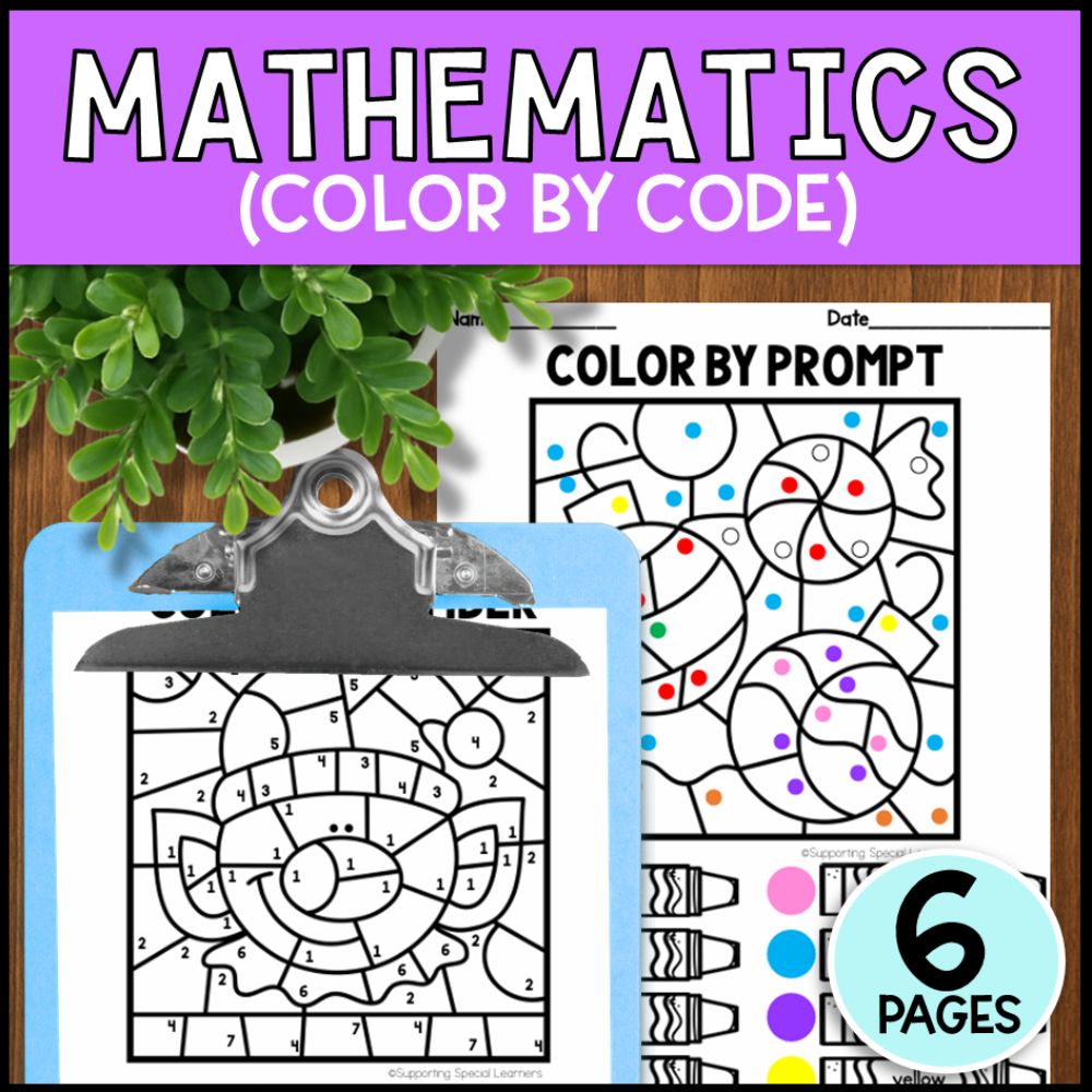 Christmas Math, Literacy & Art Activities - Special Education